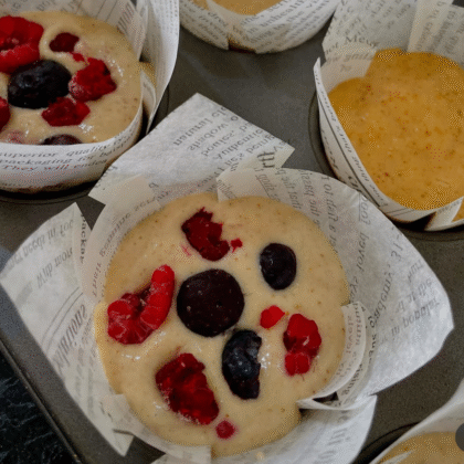 4 Muffins de Yogurt - SIN AZUCAR