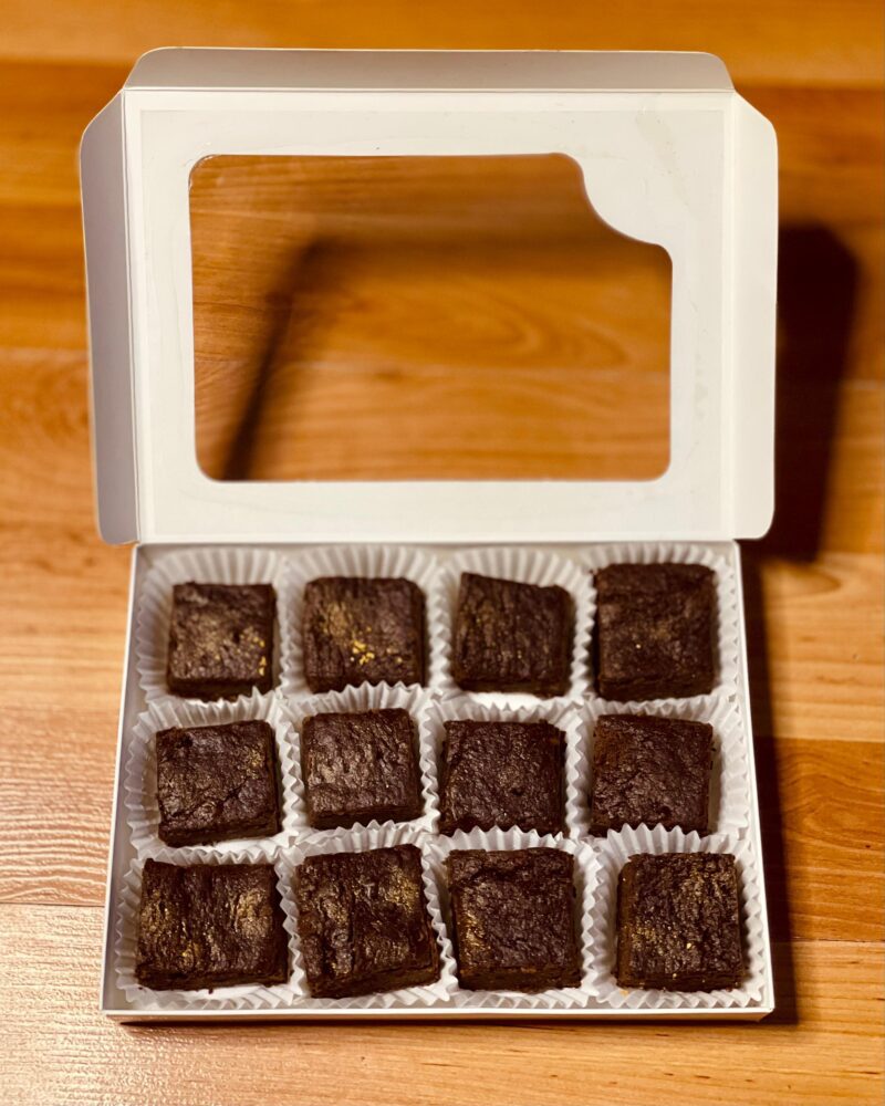 Brownies de banana Sin Azúcar - Chocolate 85% Cacao - Image 2